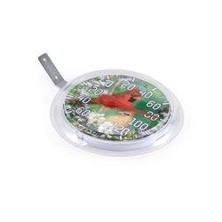 Taylor Bird Design Dial Thermometer Plastic Assorted 6 in.