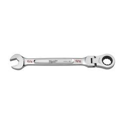 Milwaukee MAXBITE 13/16 in. X 13/16 in. 12 Point SAE Flex Head Combination Wrench 1.8 in. L 1 pc