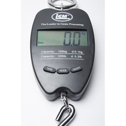 LEM Black Digital Hanging Scale 330 lb