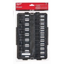 Milwaukee Shockwave 11.99 in. L X 3/8 in. drive Metric Socket Tray 1 pc