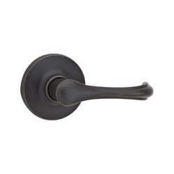 Kwikset Dorian Lever Venetian Bronze Passage Lever 1-3/4 in.