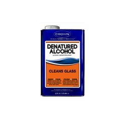 Crown Denatured Alcohol Solvent 1 qt