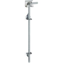 National Hardware 18 in. L Zinc-Plated Silver Steel Cane Bolt 1 pk