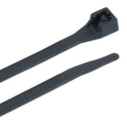 Gardner Bender 11 in. L Black Cable Tie 100 pk