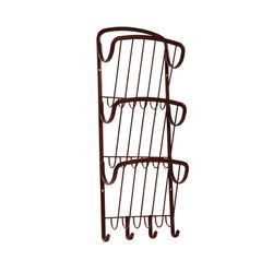 Spectrum Ashley 3.25 in. L X 7 in. W X 18.25 in. H Brown Letter Holder