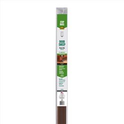 M-D Building Products DENY Bronze Aluminum/Vinyl Sweep For Doors 36 in. L X 0.25 in.