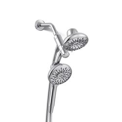 Kohler Bellerose Polished Chrome Plastic 3 settings Showerhead Combo 1.75 gpm