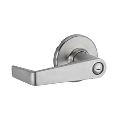 Kwikset Light Commercial Kingston Lever Satin Chrome Privacy Lever