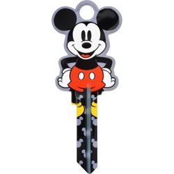 HILLMAN Disney Mickey Mouse House/Padlock Universal Key Blank Double