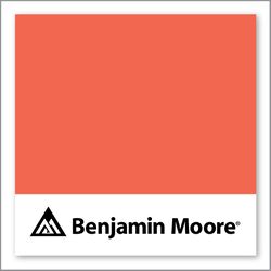 Benjamin Moore Tangerine Dream 2012-30