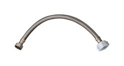 Plumb Pak EZ 1/2 in. Compression in. X 7/8 in. D Ballcock 12 in. Stainless Steel Toilet Supply Line