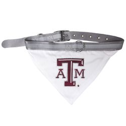 Pets First Team Colors Texas A&M University Dog Bandana Large