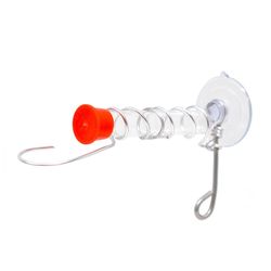Songbird Essentials Hummingbird Copper/Glass Window Bird Feeder 1 ports