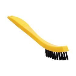 Rubbermaid 1/2 in. W Hard Bristle Plastic Handle Grout and Tile Brush