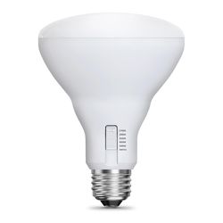 Feit BR30 E26 (Medium) LED Bulb Adjustable White 65 Watt Equivalence 1 pk