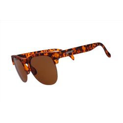 goodr Avant G - Positively Cosmopolitan Sunglasses Unisex Brown Frame Brown Lens Polarized