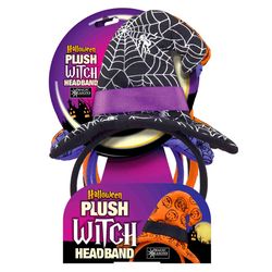 Shawshank LEDz Plush Witch Headband 1 pk (RANDOM COLOR)