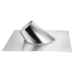 DuraVent DirectVent 6 in. D Galvanized Steel Adjustable Fireplace Roof Flashing