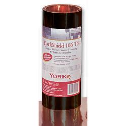 York 106 TS 10 in. W X 720 in. L Copper Flashing Copper