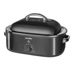 Proctor Silex Black Aluminized Steel 18 qt Electric Roaster