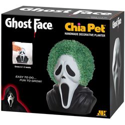 Chia Pet Ghost Face Decorative Planter Clay 1 pk