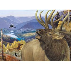 Eurographics King of the Valley Jigsaw Puzzles Multicolored 1000 pc