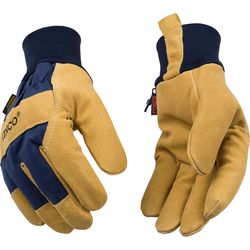 Kinco Men's Outdoor Knit Wrist Work Gloves Gold L 1 pair