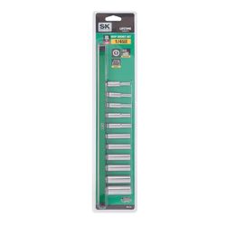 SK Tools Arrow Fastener 1/4 each X 1/4 in. drive SAE Deep Socket Set