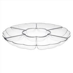 Arrow Home Products Clear Polystyrene Dip Tray