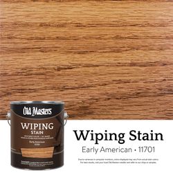 Old Masters Semi-Transparent Early American Oil-Based Wiping Stain 1 gal
