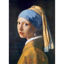 Eurographics Girl with the Pearl Earring Jigsaw Puzzles Multicolored 1000 pc