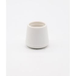 Ace Rubber Leg Tip White Round 1 in. W 1 pk