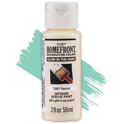 Homefront Glow-In-The-Dark Neutral Craft Paint Interior 2 oz