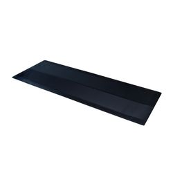 Climatex 27 in. W X 72 in. L Black Plastic Utility Mat