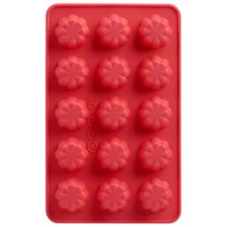 Trudeau Flower Chocolate Mold Pink 2 pc