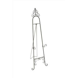 53.7 in. H X 16.25 in. W X 18.4 in. L Black Traditional Easel Metal