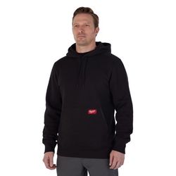 Milwaukee XXL Banded Sleeve Men's Hooded Hoodie Black