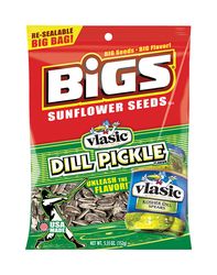 BIGS Dill Pickle Sunflower Seeds 5.35 oz Pegged