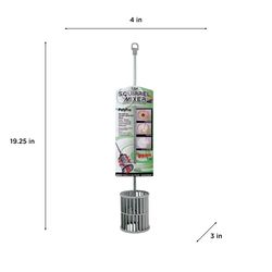 Squirrel Mixer 3.125 in. W X 19.375 in. L Paint Mixer For 5 Gallon