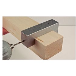 PineCar Axle Slot Jig Silver