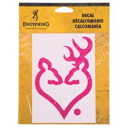 Browning Pink Buckheart Decal 1 pk