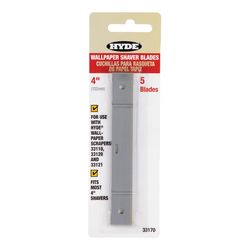 Hyde 4 in. W High Carbon Steel Wallpaper Shaver Blade