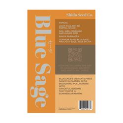 Chive Shido Seed Co. Sage Seeds 1 pk
