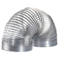 Slinky Giant Junior Walking Spring Toy Silver