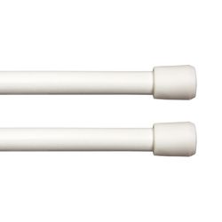 Kenney White Traditional/Transitional Tension Rod 11 in. L X 16 in. L
