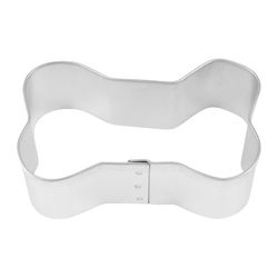 R&M International Corp 1 in. W X 2 in. L Dog Bone Cookie Cutter Silver 1 pc