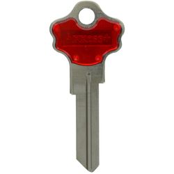 HILLMAN Traditional Key House/Office Key Blank 97 Single For Kwikset Locks Blue/Silver