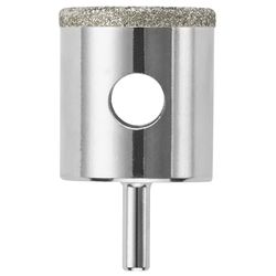 Rotozip 1-3/8 in. Diamond Grit 3.5 in. L X 1/4 in. D Tile Hole Saw