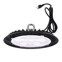 Cooper Lighting Metalux 3.9 in. H X 11 in. W X 11 in. L Aluminum Black High Bay Fixture