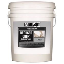 Insl-X Reduced Odor White Flat Oil-Based Alkyd Primer and Sealer 5 gal